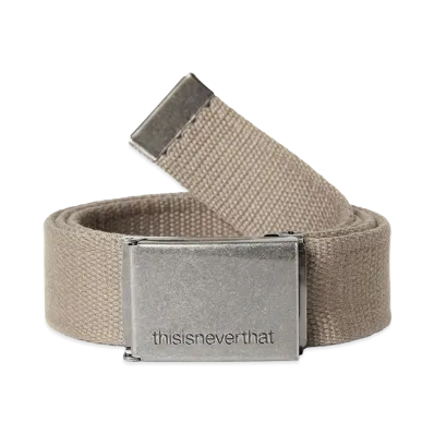 thisisneverthat Web Belt "Beige"