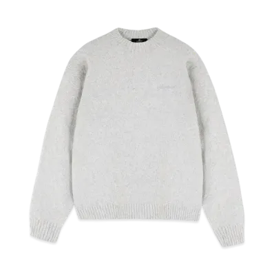 REPRESENT Marled Knit Jumper "Ice Grey Marl"