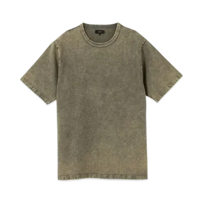 BEAMS Faded Crew Neck Tee "Kinako"