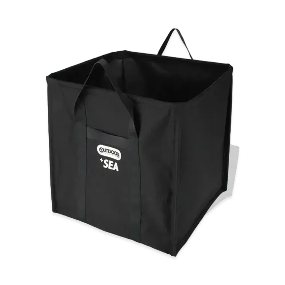 WIND AND SEA X OUTDOOR GARDEN BAG "Black"