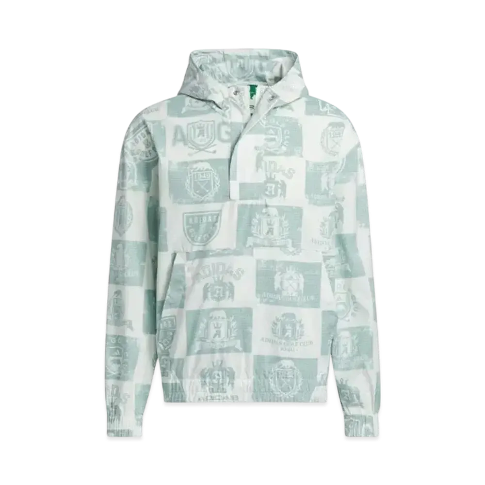 adidas GO-TO Crest Graphic Anorak "Crystal Jade"