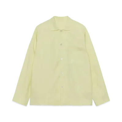 Stussy TEKLA Poplin Pyjama Shirt "Lime"