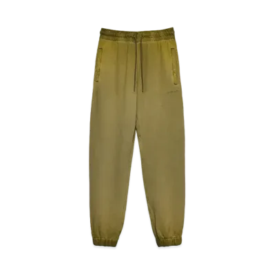 MSGM Jersey Jogging Pants With Faded Effect "Khaki"