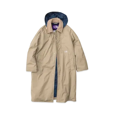 The North Face PURPLE LABEL 65/35 Balmacaan Coat "Vintage Beige"