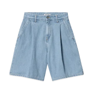 Carhartt WIP Women's Alta Short "Blue Stone Bleached"