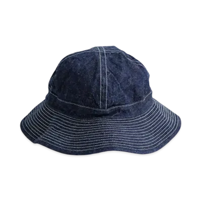 orSlow US Navy Hat "Denim One Wash"