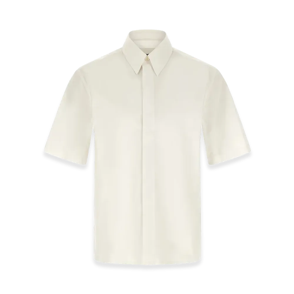 Jil Sander Logo Embroidery Shirt "White"