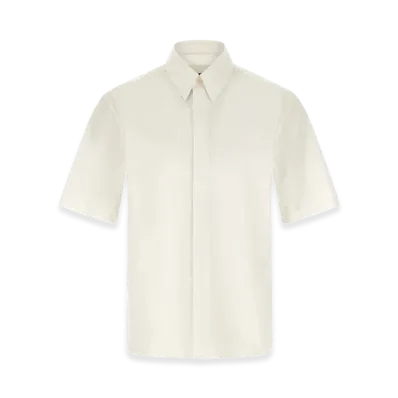 Jil Sander Logo Embroidery Shirt "White"