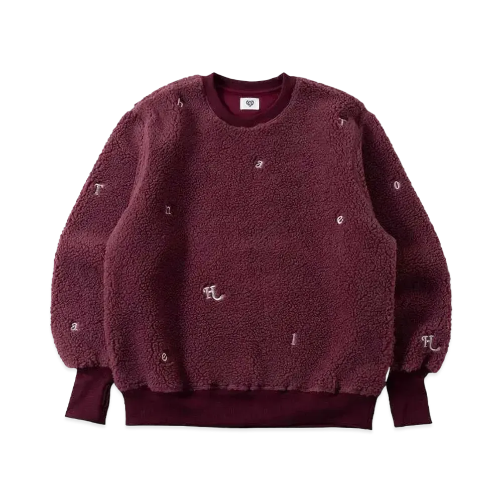 HTH boa pullover "BORDEAUX"