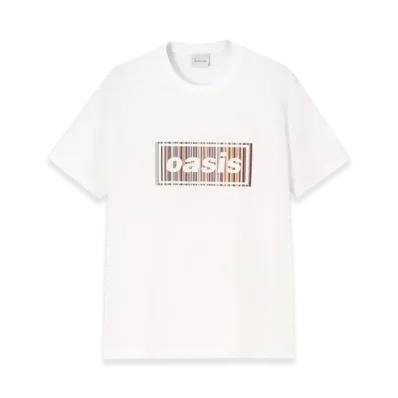 Paul Smith x Oasis Signature Stripe Logo T-Shirt "White"