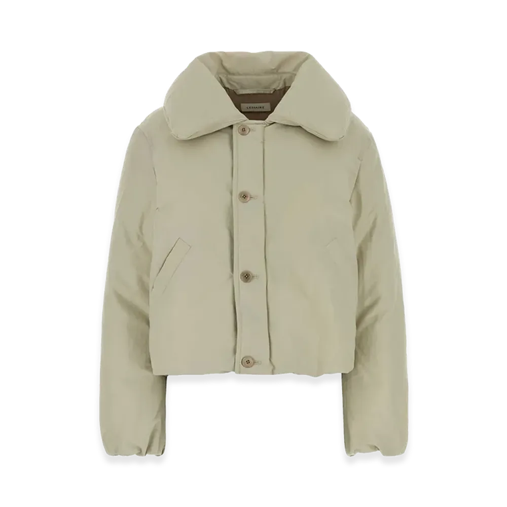 LEMAIRE Women's Down Jacket Filled Quilt "White"