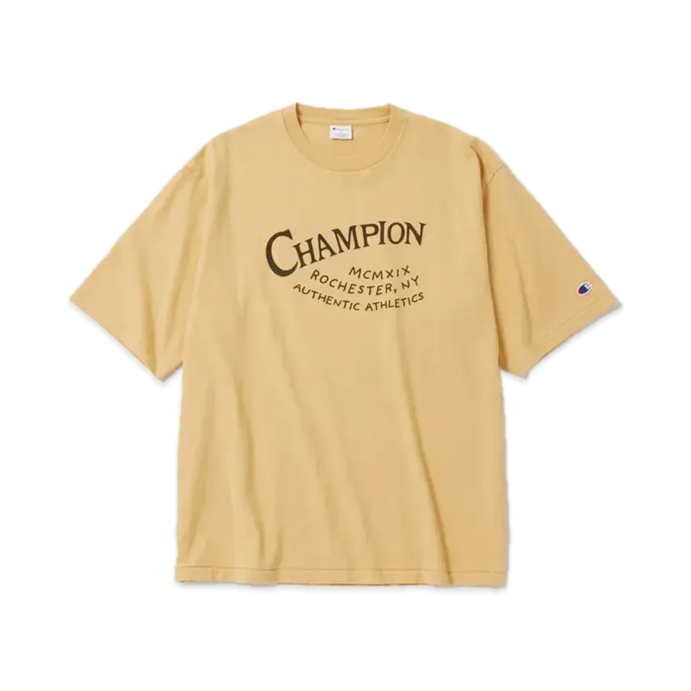 Champion Short Sleeve T-Shirt "Beige"