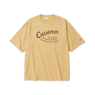 Champion Short Sleeve T-Shirt "Beige"