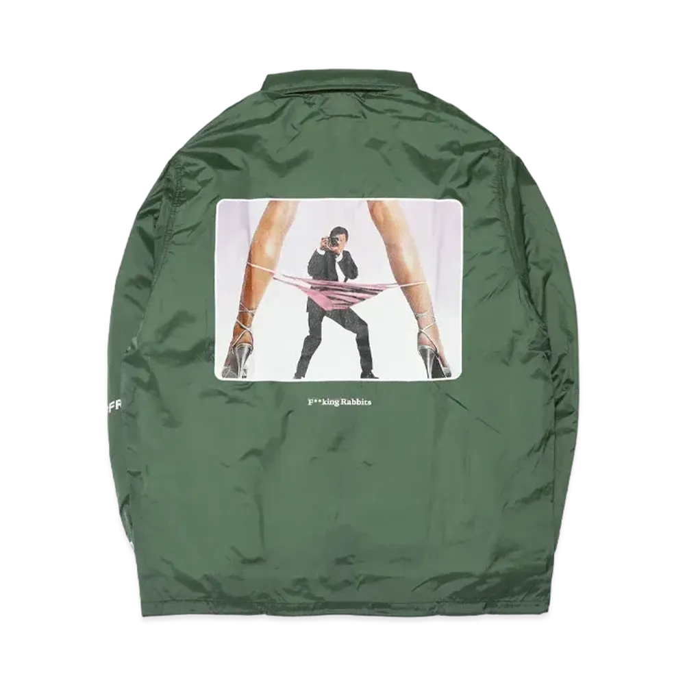 FR2 Spy Nylon Coach Jacket "Green"