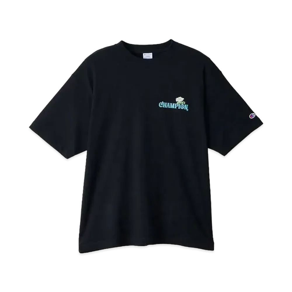 Champion x Yusuke Komori Short Sleeve T-Shirt "Black"