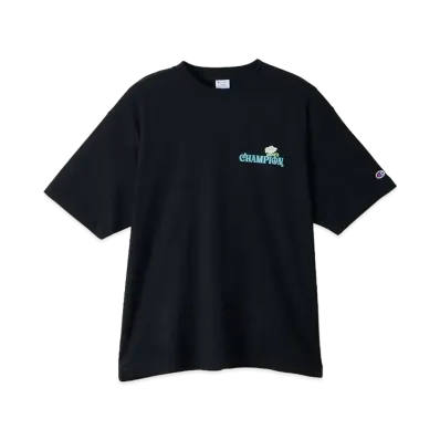Champion x Yusuke Komori Short Sleeve T-Shirt "Black"