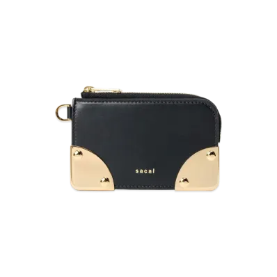 sacai Corner Metal Fragment Case "Black"