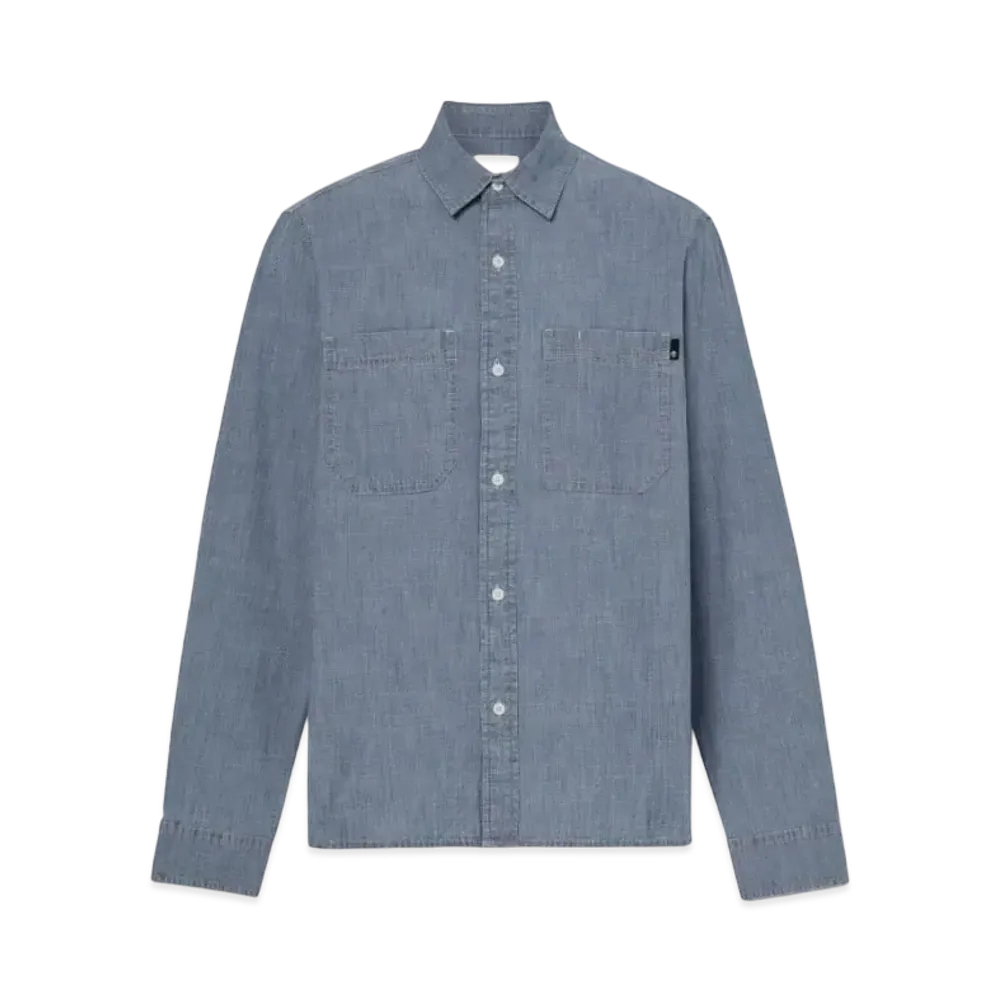 Timberland Men's Denim Chambray Shirt "Light Shade"