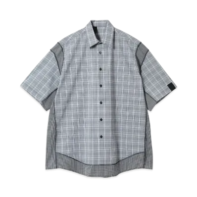 N.HOOLYWOOD Half Sleeve Shirt "Gray"