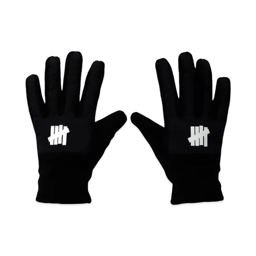 UNDEFEATED Polar Fleece Gloves "Black"