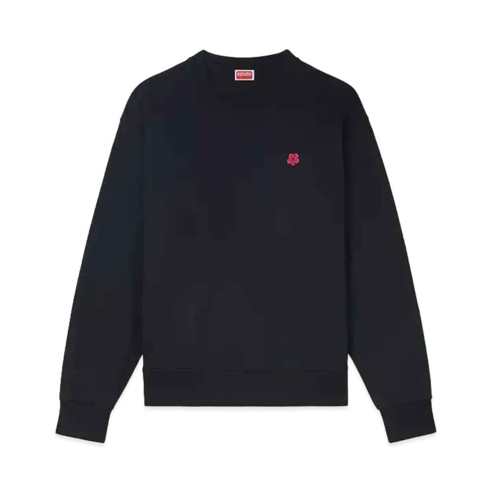 KENZO 'BOKE FLOWER' Embroidery Sweat "Black"