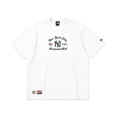 NEW ERA x thisisneverthat x MLB Logo Print T-shirt "White"