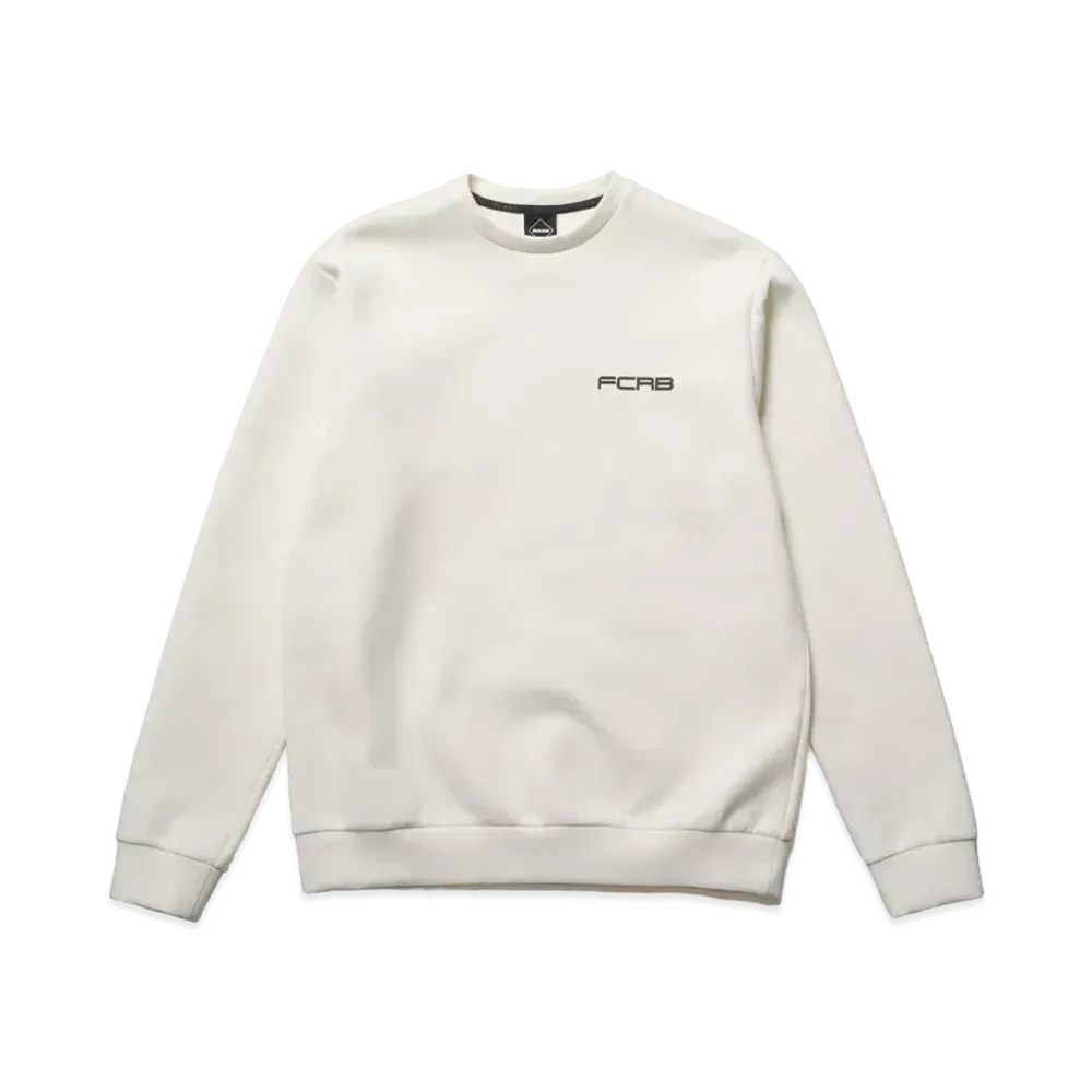 F.C.Real Bristol Tech Sweat Crewneck Top "White"