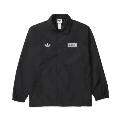 adidas x Oasis Tour Coach Jacket "Black"