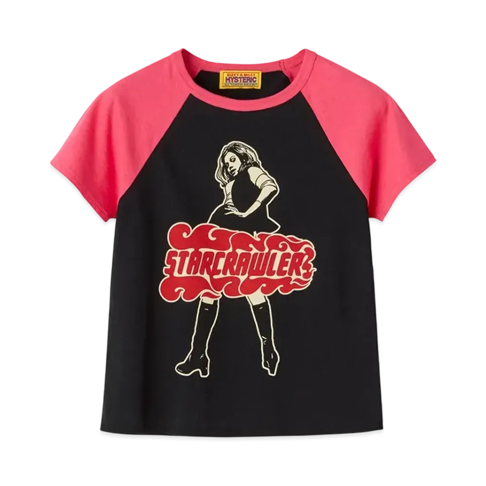 HYSTERIC GLAMOUR x Starcrawler Vixen Girl T-Shirt "Pink"