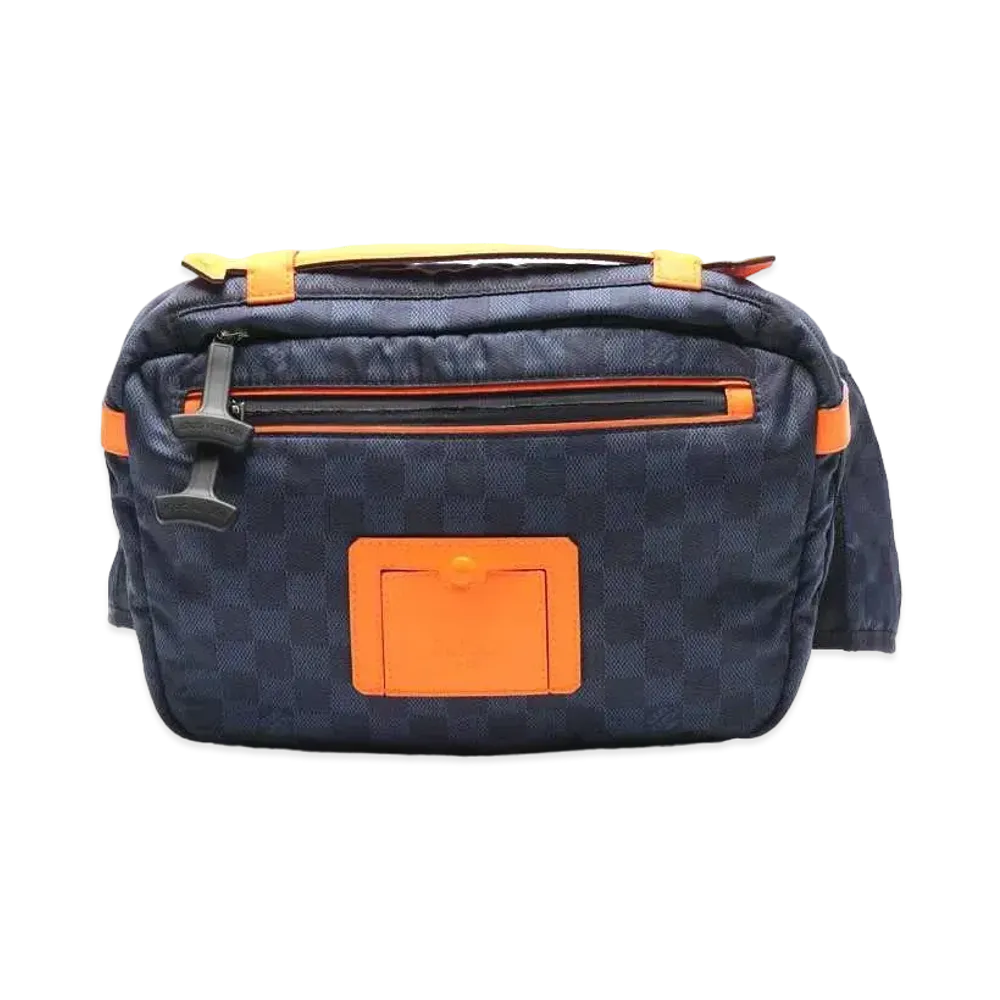 Louis Vuitton Damier Challenge Nylon Bum Bag "Oxygen"