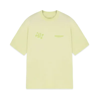 REPRESENT 247 Future Terrains Oversized T-Shirt "Shadow Lime"