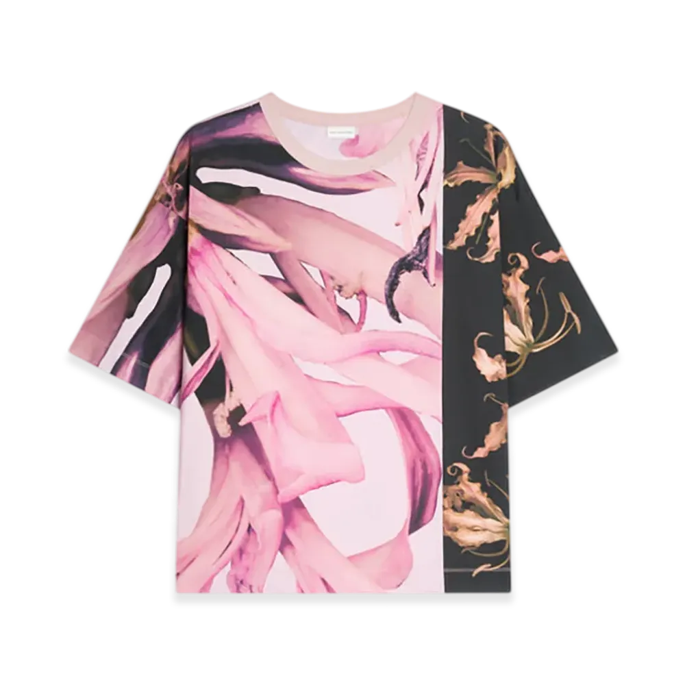 DRIES VAN NOTEN Oversized Tee "Pale pink"