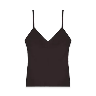 Jil Sander Women's Sleeveless Top "Brown"