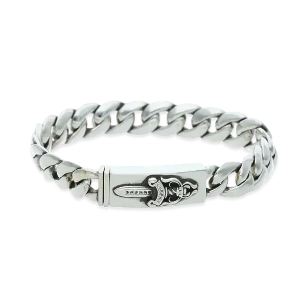 Chrome Hearts Baby Dagger ID Bracelet Classic "Silver"