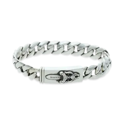 Chrome Hearts Baby Dagger ID Bracelet Classic "Silver"