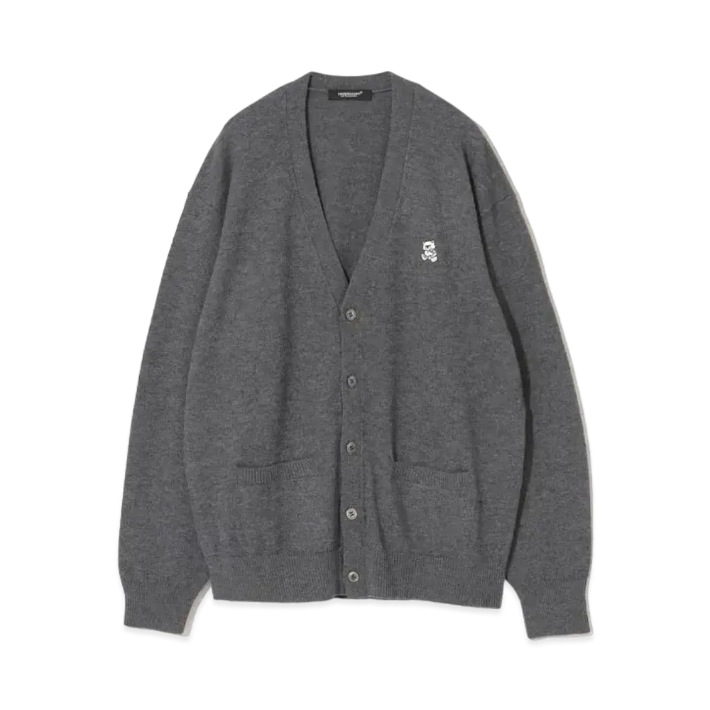 UNDERCOVER Wool Knit Cardigan "Gray"