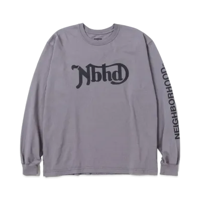 NEIGHBORHOOD NH . Tee LS-7 "Gray"