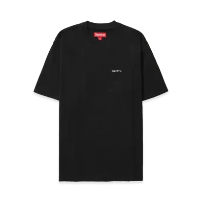 Supreme S/S Pocket Tee "Black" (25SS)