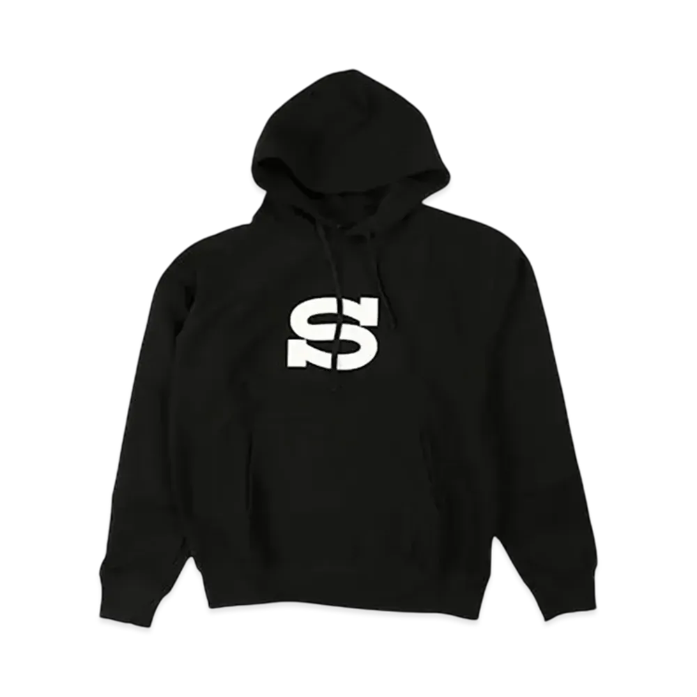 Stussy Letterman Hoodie "Black"