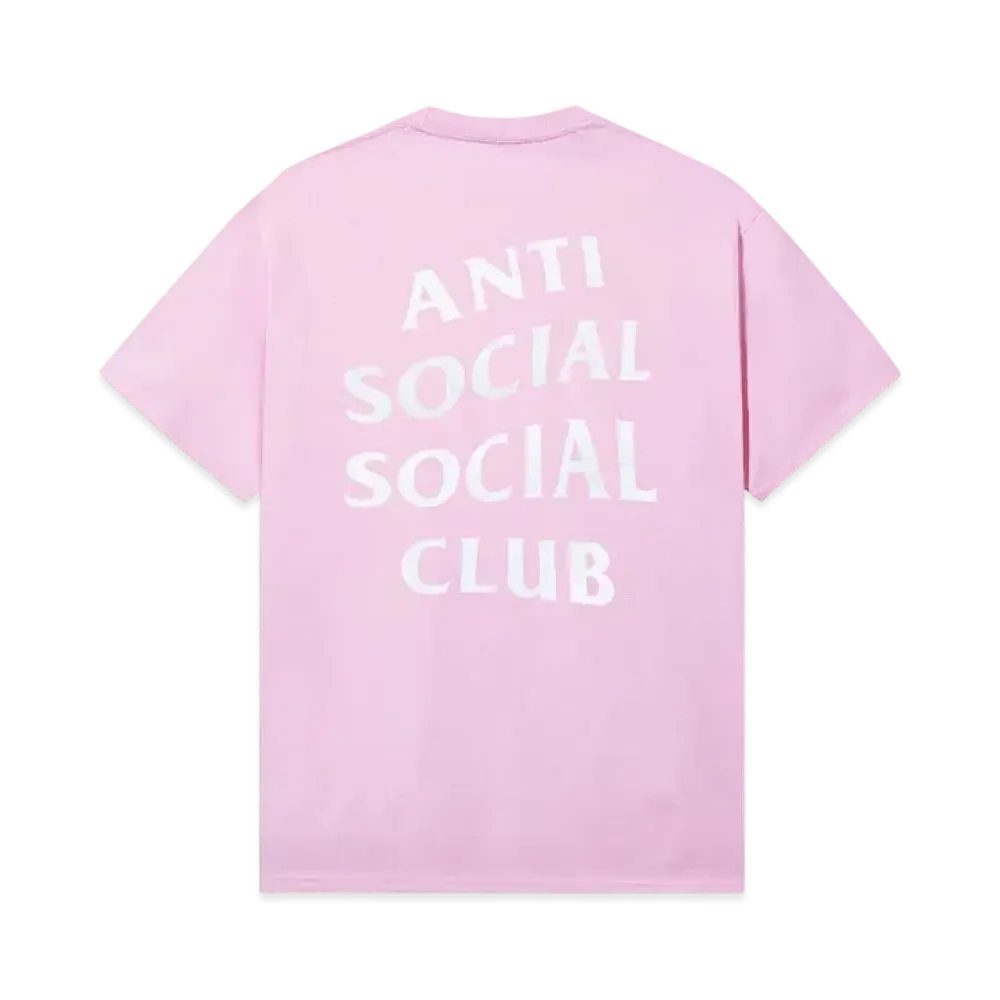 ANTI SOCIAL SOCIAL CLUB Major #1 Tear Into Silence Seasonal Mind Games Tee "Candy Pink"