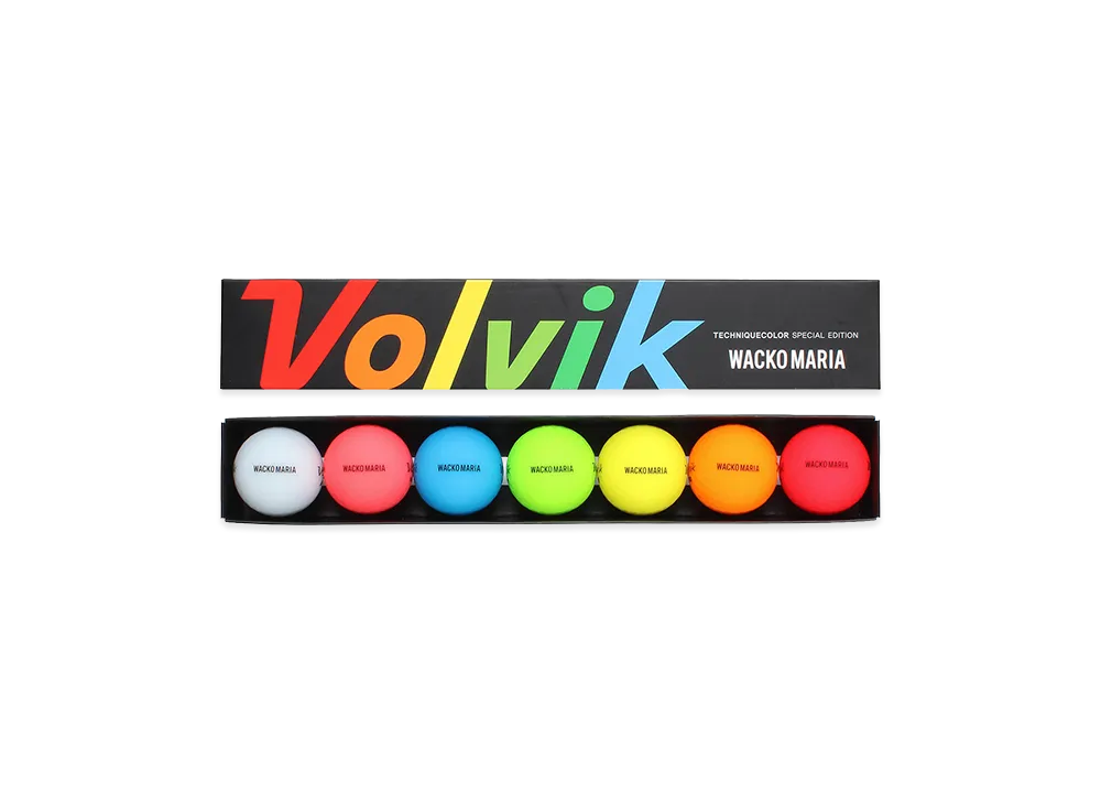 WACKO MARIA Volvik / Golf Ball Set "Multi"