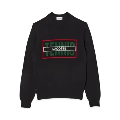 LACOSTE Denis Knit Sweater "Black"