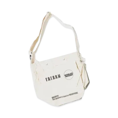BEAMS T x Boiler Room x FAF Sholder Bag "Ecru"