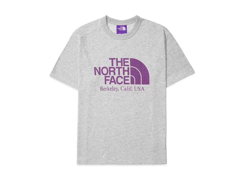 PALACE x The North Face Purple Label Field Graphic Tee "Mix Gray"
