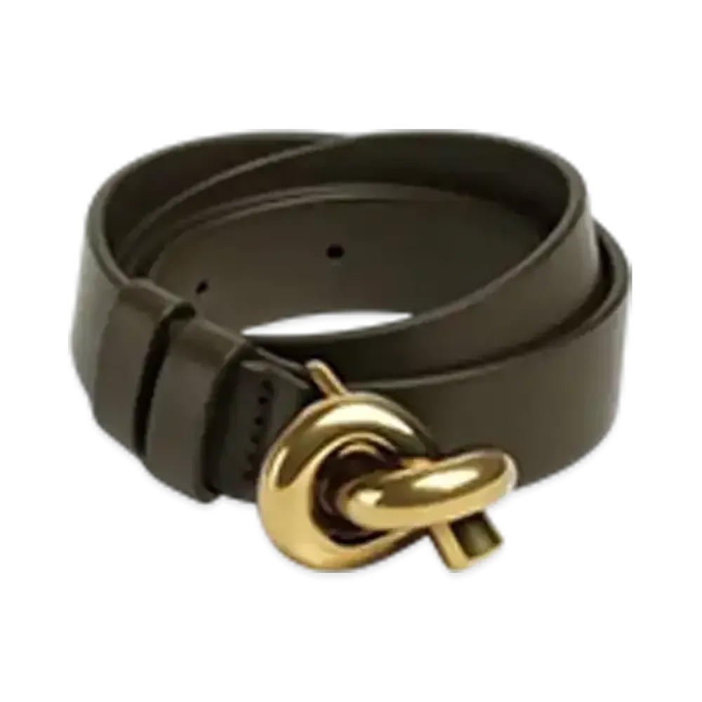 Bottega Veneta Knot Belt "Khaki"
