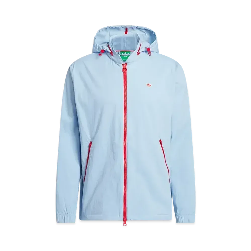 adidas Originals Golf Full Zip Long Sleeve Hoodie "Clear Sky"