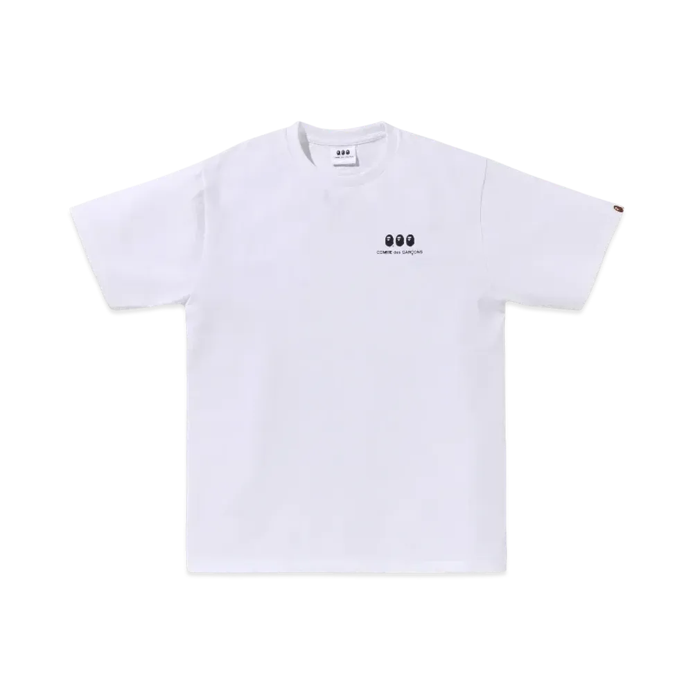 A BATHING APE x COMME des GARCONS OSAKA Tee 2 "White"