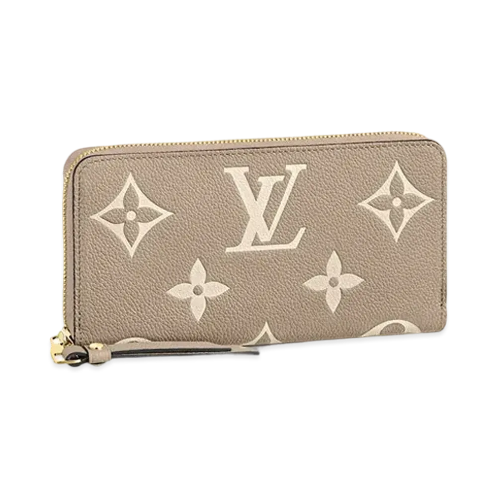 Louis Vuitton Zippy Wallet Bicolor Monogram Empreinte "Turtledove"