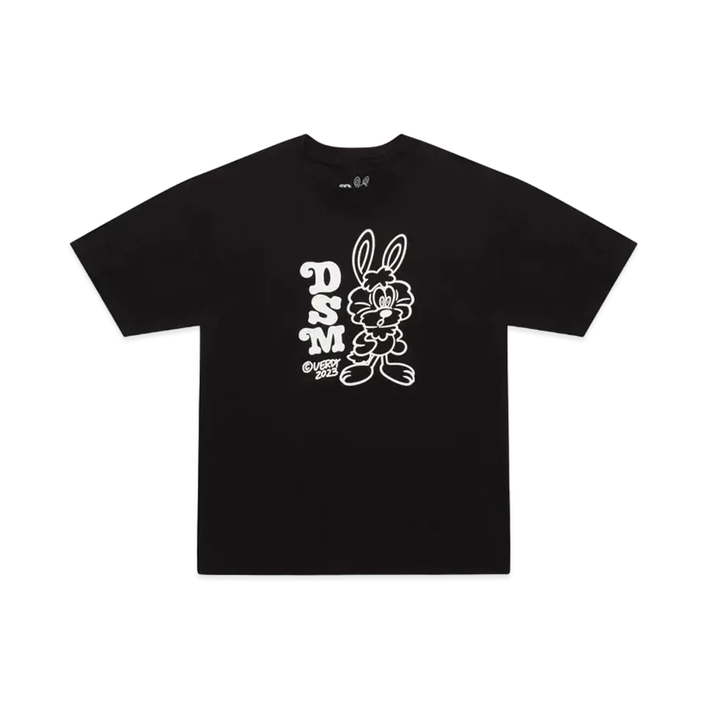 Dover Street Market (DSM) x VERDY Year of the Rabbit T-Shirt "Black"
