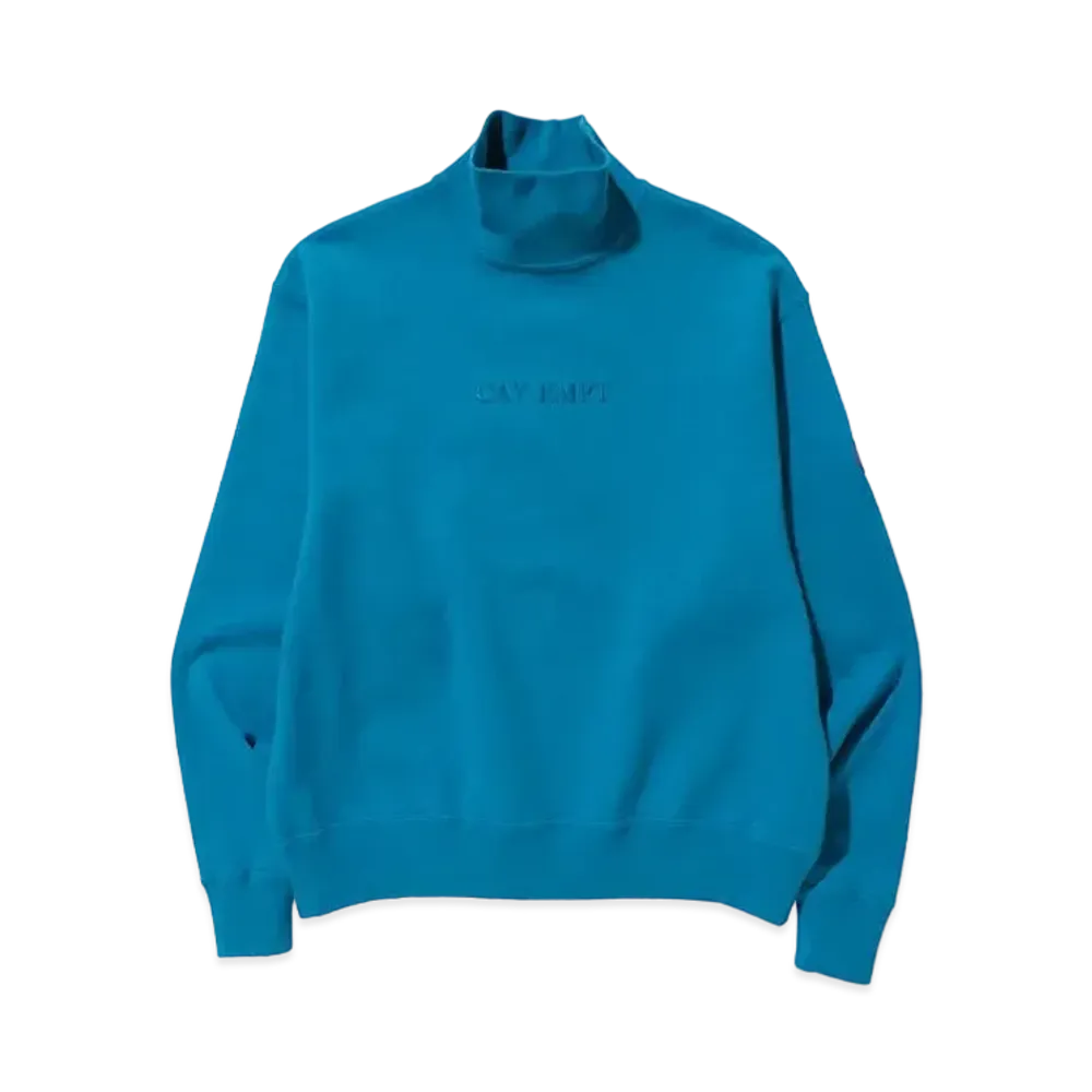 Cav Empt (C.E) TURTLE NECK SWEAT #2 "Blue"